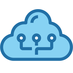 Cloud network  Icon