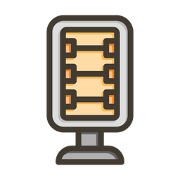 Carbon heater  Icon