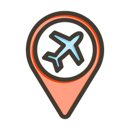 Airport location  Icon