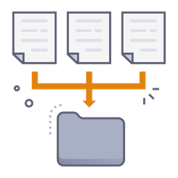 Organizar arquivos  Ícone