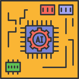 Microchip ai  Ícone