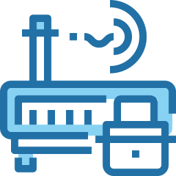 Router sperren  Symbol