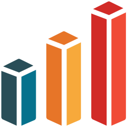 Gráfico de barras  Ícone