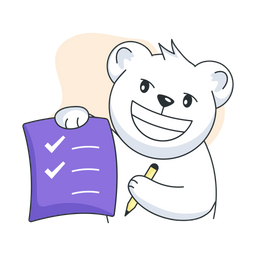 Bear Working  Icon