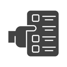 Ballot Paper  Icon