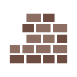 Brick Wall  Icon