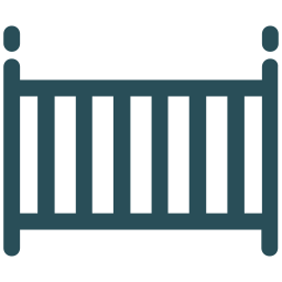 Babybett  Symbol