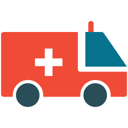 Krankenwagen  Symbol