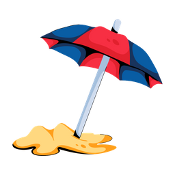 Beach Umbrella  Icon