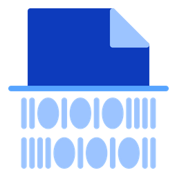 Binary Data  Icon