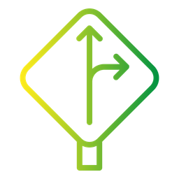 Direction Sign  Icon