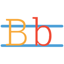 Buchstabe b  Symbol