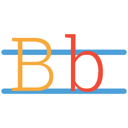 B letter  Icon