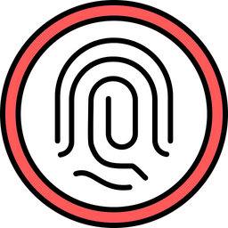 Biometric identification  Icon