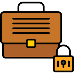 Briefcase lock  Icon