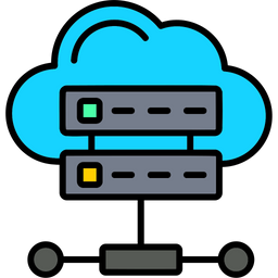 Cloud database  Icon