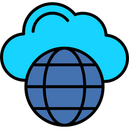 Cloud network  Icon