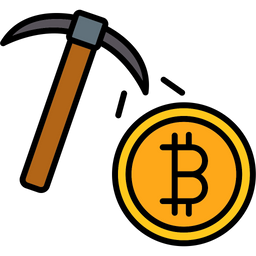 Bitcoin mining  Icon