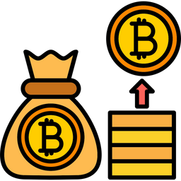 Bitcoin bag  Icon