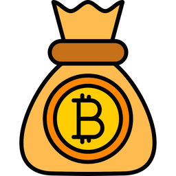 Bitcoin bag  Icon