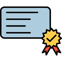 Certificate  Icon