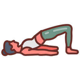 Bridge pose  Icon