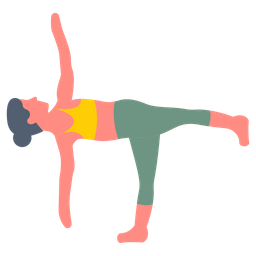 Ardha chandrasana  Ícone