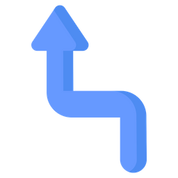 Ascending Arrow  Icon