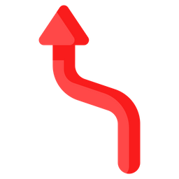 Curve Arrow  Icon