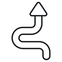 Curve Arrow  Icon