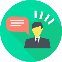 Business chat  Icon