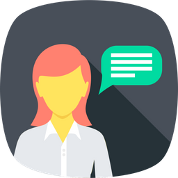 Business chat  Icon