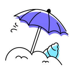 Beach Umbrella  Icon