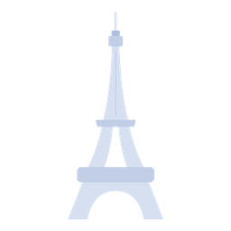 Paris Eiffel tower  Icon