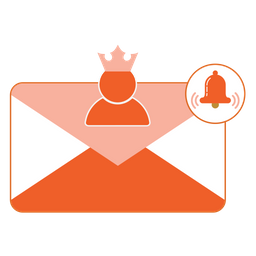 Admin Email Notifications  Icon