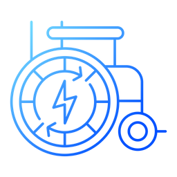 Cadeira de rodas automática  Ícone