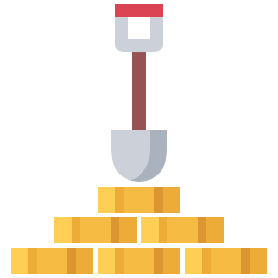 Extraction de bitcoins  Icône