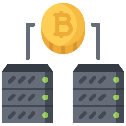 Serveur Bitcoin  Icône