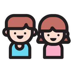 Boy And Girl  Icon