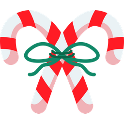 Christmas Candy Cane  Icon