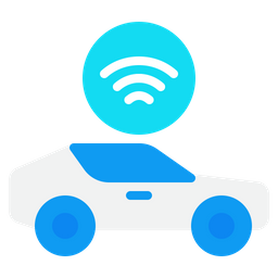 Autonomous Car  Icon