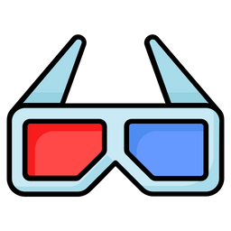 3D Glasses  Icon