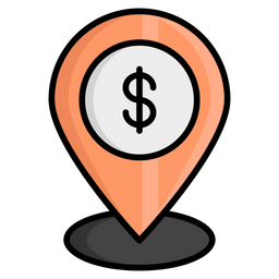 Bank Location  Icon