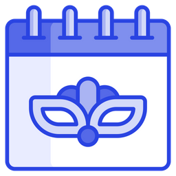 Carnival calendar  Icon