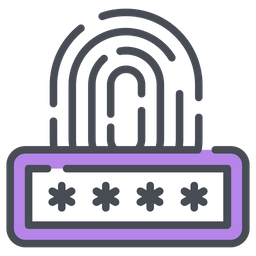 Biometric security  Icon