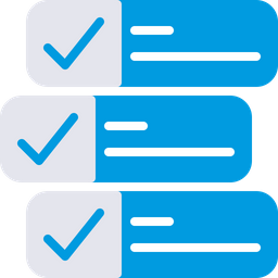 Lista de verificación de archivos  Icono