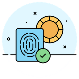 Biometric Verification  Icon