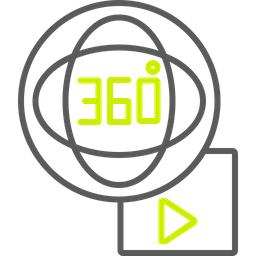 360 Degree  Icon