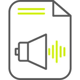 Audio file  Icon