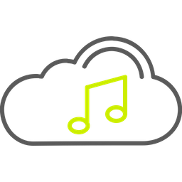 Cloud music  Icon